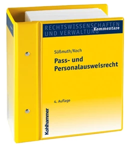 Abbildung von Süßmuth / Koch | Pass- und Personalausweisrecht | 1. Auflage | 2024 | beck-shop.de