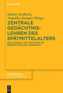 Abbildung von Seelbach / Kemper | Zentrale Gedächtnislehren des Spätmittelalters | 1. Auflage | 2018 | 217 | beck-shop.de