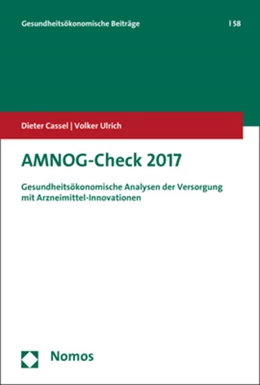 Abbildung von Cassel / Ulrich | AMNOG-Check 2017 | 1. Auflage | 2017 | 58 | beck-shop.de