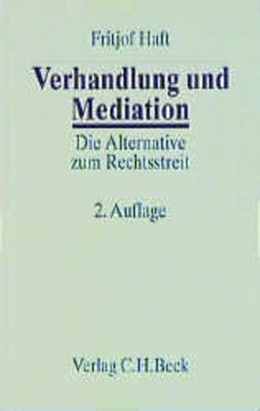 Abbildung von Haft | Verhandlung und Mediation | 2. Auflage | 2000 | beck-shop.de