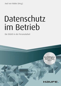 Abbildung von Walter | Datenschutz im Betrieb | 1. Auflage | 2018 | beck-shop.de