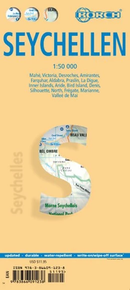 Abbildung von Seychellen 1 : 50 000 | 5. Auflage | 2017 | beck-shop.de