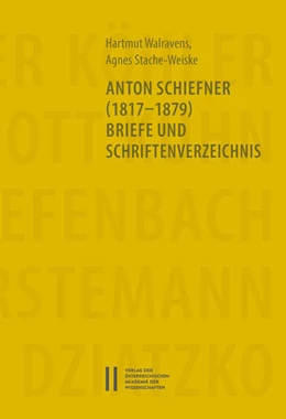 Abbildung von Walravens / Stache-Weiske | Anton Schiefner (1817-1879). Briefe und Schriftenverzeichnis | 1. Auflage | 2016 | 94 | beck-shop.de