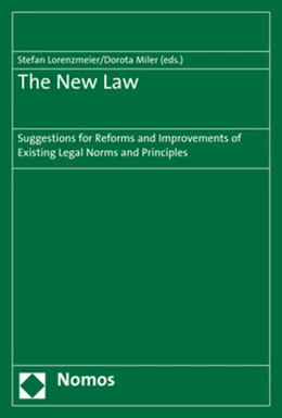 Abbildung von Lorenzmeier / Miler (Hrsg.) | The New Law | 1. Auflage | 2018 | beck-shop.de