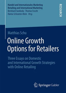 Abbildung von Schu | Online Growth Options for Retailers | 1. Auflage | 2017 | beck-shop.de