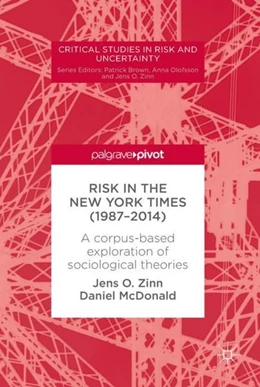 Abbildung von Zinn / Mcdonald | Risk in The New York Times (1987-2014) | 1. Auflage | 2017 | beck-shop.de