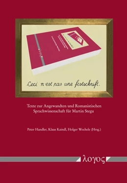 Abbildung von Wochele / Kaindl | Ceci n'est pas une festschrift | 1. Auflage | 2017 | beck-shop.de