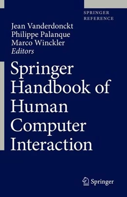 Abbildung von Vanderdonckt | Handbook of Human Computer Interaction | 1. Auflage | 2023 | beck-shop.de