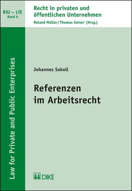 Abbildung von Sokoll | Referenzen im Arbeitsrecht
 | 1. Auflage | 2016 | Band 6 | beck-shop.de