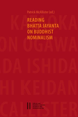 Abbildung von McAllister | Reading Bhatta Jayanta on Buddhist Nominalism | 1. Auflage | 2017 | 95 | beck-shop.de