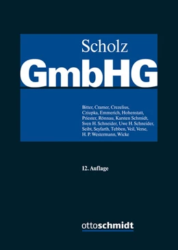 Abbildung von GmbH-Gesetz, Band I | 12. Auflage | 2017 | beck-shop.de