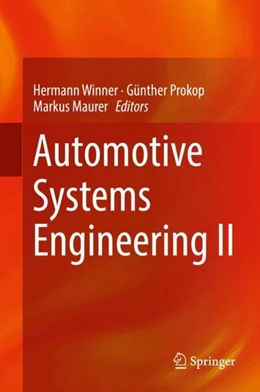 Abbildung von Winner / Prokop | Automotive Systems Engineering II | 1. Auflage | 2017 | beck-shop.de