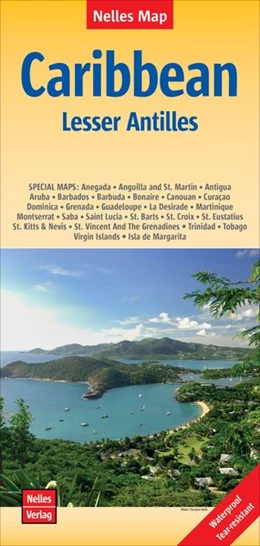 Abbildung von Nelles Map Caribbean: Lesser Antilles 1:150 000 ; 500 000; 2 500 000 | 1. Auflage | 2018 | beck-shop.de
