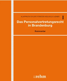 Abbildung von Eylert / Keilhold | Das Personalvertretungsrecht in Brandenburg - ohne Aktualisierungsservice | 1. Auflage | 2024 | beck-shop.de