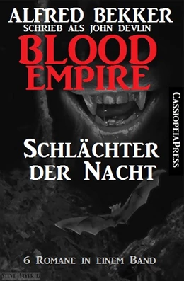 Abbildung von Bekker | Blood Empire - Schlächter der Nacht | 1. Auflage | 2019 | beck-shop.de