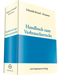 Abbildung von Schmidt-Kessel / Kramme | Handbuch zum Verbraucherrecht | 1. Auflage | 2023 | beck-shop.de