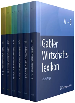 Abbildung von Springer Fachmedien Wiesbaden | Gabler Wirtschaftslexikon | 19. Auflage | 2018 | beck-shop.de