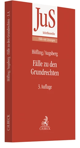 Abbildung von Höfling / Augsberg | Fälle zu den Grundrechten
 | 3. Auflage | 2021 | Band 187 | beck-shop.de