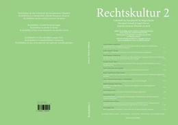 Abbildung von Czeguhn / Gschwend | Rechtskultur 2 | 1. Auflage | 2018 | beck-shop.de