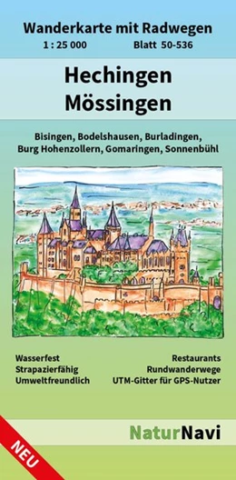 Abbildung von Hechingen - Mössingen 1 : 25 000, Blatt 50-536 | 6. Auflage | 2018 | beck-shop.de