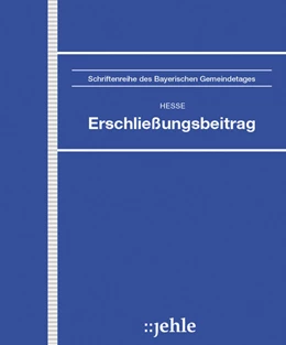 Abbildung von Hesse | Erschließungsbeitrag - ohne Aktualisierungsservice | 1. Auflage | 2023 | beck-shop.de