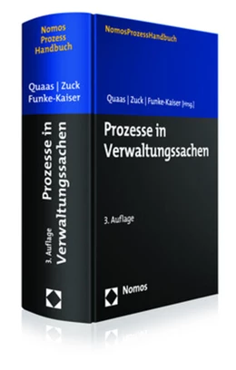 Abbildung von Quaas / Zuck | Prozesse in Verwaltungssachen | 3. Auflage | 2018 | beck-shop.de