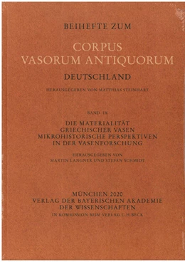 Abbildung von Langner, Martin / Schmidt, Stefan | Die Materialität griechischer Vasen | 1. Auflage | 2020 | Band 9 | beck-shop.de