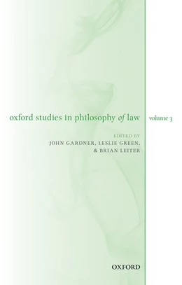 Abbildung von Gardner / Green | Oxford Studies in Philosophy of Law Volume 3 | 1. Auflage | 2018 | 3 | beck-shop.de