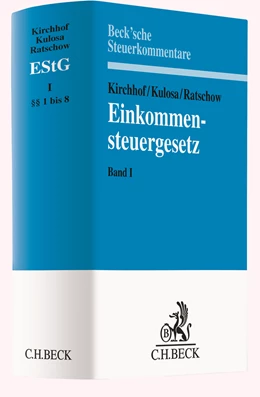 Abbildung von Kirchhof / Kulosa | Einkommensteuergesetz: EStG
, Band 1: §§ 1-8 | 1. Auflage | 2020 | beck-shop.de