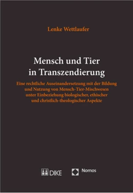 Abbildung von Wettlaufer | Mensch und Tier in Transzendierung | 1. Auflage | 2018 | beck-shop.de