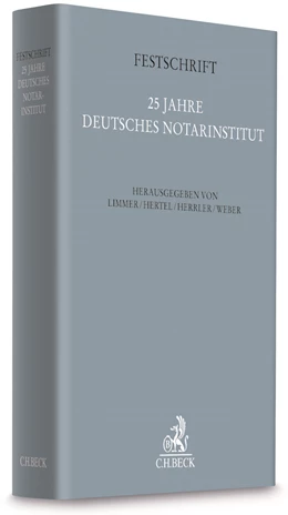 Abbildung von Festschrift 25 Jahre Deutsches Notarinstitut | 1. Auflage | 2018 | beck-shop.de