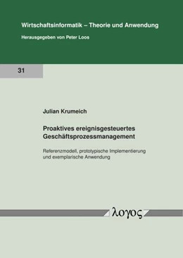 Abbildung von Krumeich | Proaktives ereignisgesteuertes Geschäftsprozessmanagement | 1. Auflage | 2018 | 31 | beck-shop.de