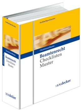 Abbildung von Kathke / Speckbacher | Beamtenrecht - ohne Aktualisierungsservice | 1. Auflage | 2024 | beck-shop.de