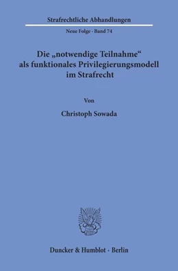 Abbildung von Sowada | Die 