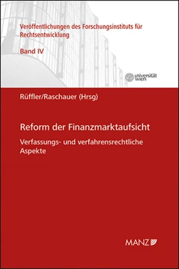 Abbildung von Rüffler / Raschauer | Reform der Finanzmarktaufsicht | 1. Auflage | 2018 | beck-shop.de