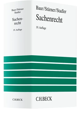 Abbildung von Baur / Stürner | Sachenrecht | 19. Auflage | 2026 | beck-shop.de