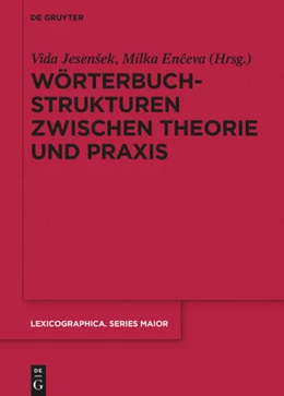 Abbildung von Jesenšek / Enceva | Wörterbuchstrukturen zwischen Theorie und Praxis | 1. Auflage | 2018 | 154 | beck-shop.de