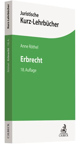 Abbildung von Röthel | Erbrecht | 18. Auflage | 2020 | beck-shop.de