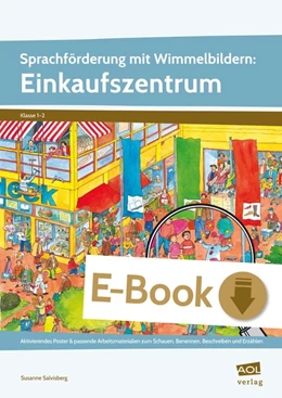 Abbildung von Salvisberg | Sprachförderung mit Wimmelbildern: Einkaufszentrum | 1. Auflage | 2018 | beck-shop.de