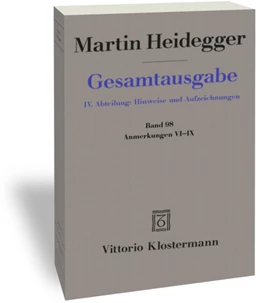 Abbildung von Heidegger / Trawny | Anmerkungen VI-IX | 1. Auflage | 2018 | beck-shop.de