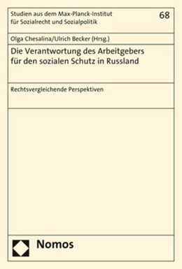 Abbildung von Chesalina / Becker | Die Verantwortung des Arbeitgebers für den sozialen Schutz in Russland | 1. Auflage | 2018 | 68 | beck-shop.de