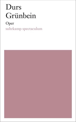 Abbildung von Grünbein | Oper | 1. Auflage | 2018 | beck-shop.de