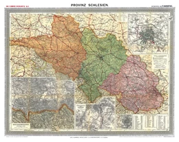 Abbildung von Handtke | Historische Karte: Provinz SCHLESIEN im Deutschen Reich - um 1910 [gerollt] | 1. Auflage | 2018 | beck-shop.de