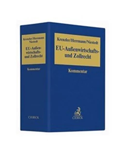 Abbildung von Krenzler / Hermann | EU-Außenwirtschafts- und Zollrecht Leinen-Hauptordner Band 1 • 1 Ersatzordner (leer) | 1. Auflage | | beck-shop.de