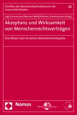 Abbildung von Gunnarsson / Weiß | Akzeptanz und Wirksamkeit von Menschenrechtsverträgen | 1. Auflage | 2018 | 45 | beck-shop.de