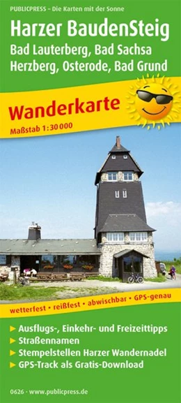 Abbildung von Harzer BaudenSteig 1 : 30 000 | 4. Auflage | 2018 | beck-shop.de