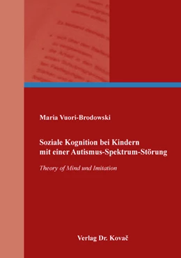 Abbildung von Vuori-Brodowski | Soziale Kognition bei Kindern mit einer Autismus-Spektrum-Störung | 1. Auflage | 2018 | 39 | beck-shop.de
