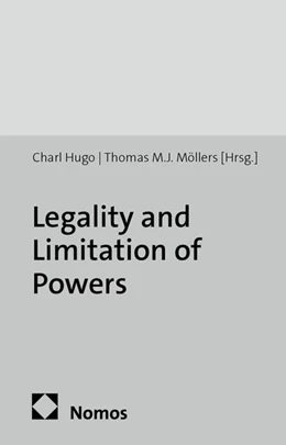 Abbildung von Hugo / Möllers | Legality and Limitation of Powers | 1. Auflage | 2019 | 88 | beck-shop.de