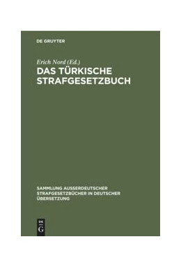 Abbildung von Nord | Das türkische Strafgesetzbuch | 1. Auflage | 1912 | 34 | beck-shop.de