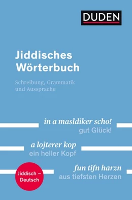 Abbildung von Neuberg / Lötzsch | Duden - Jiddisches Wörterbuch | 3. Auflage | 2018 | beck-shop.de